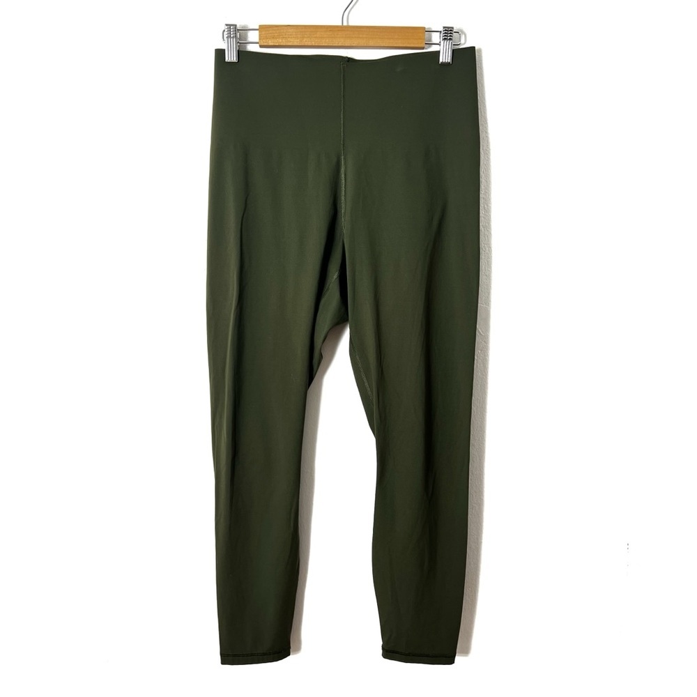 Everlane Olive Green Perform Sculpt Seamless Leggings Large athletic